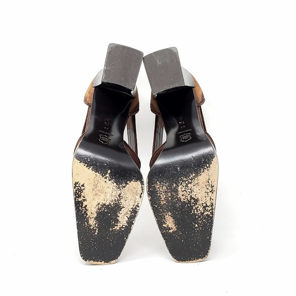 ❤ Via Spiga Lina Blonde Suede Heels ❤ - Picture 7 of 8